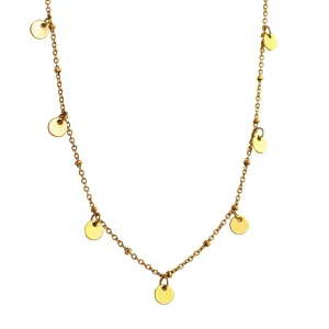 Summer Vibes Disc Necklace