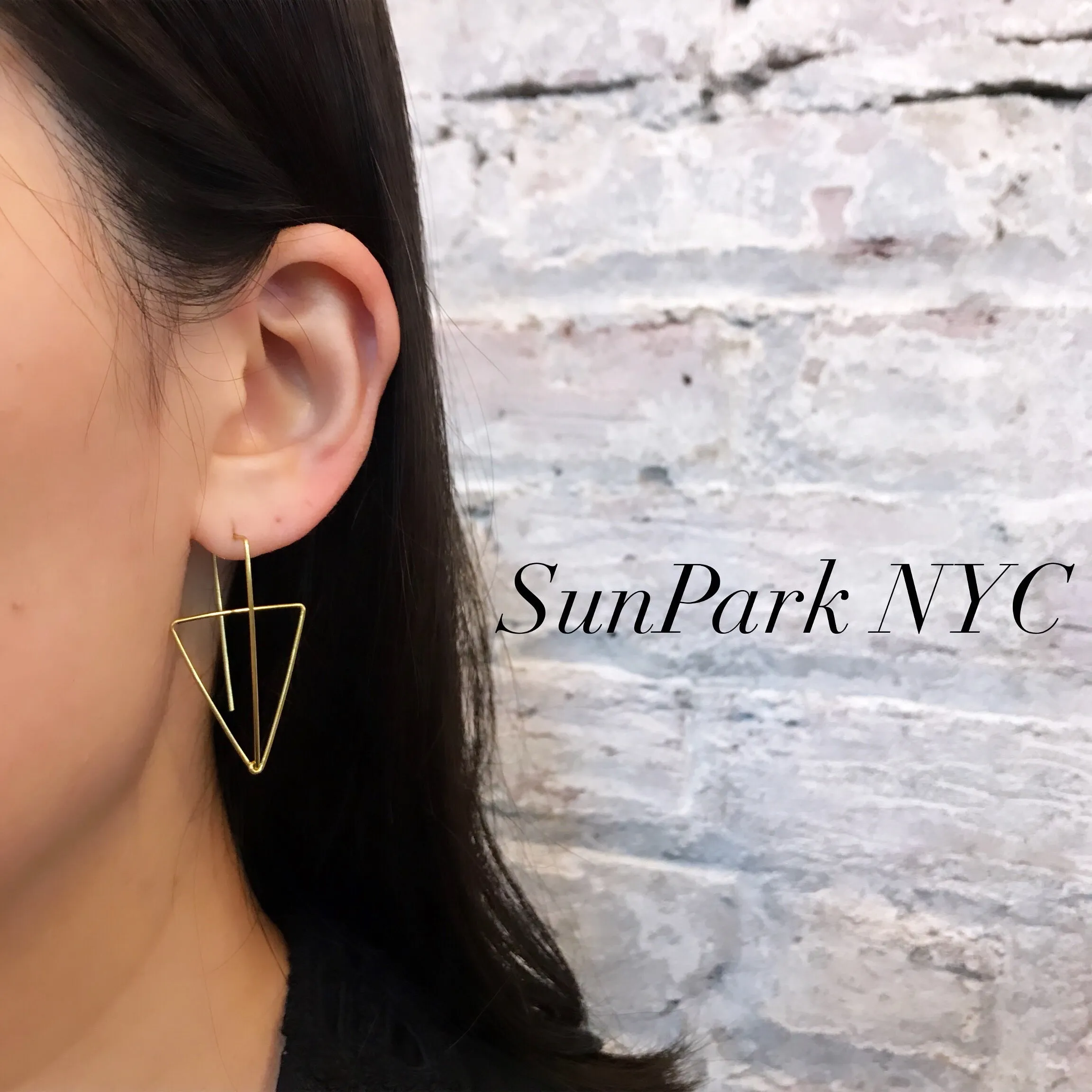 SunPark NYC Signature 3D Earrings
