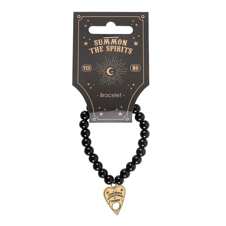 Talking Board Planchette Beaded Bracelet