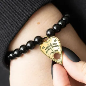 Talking Board Planchette Beaded Bracelet