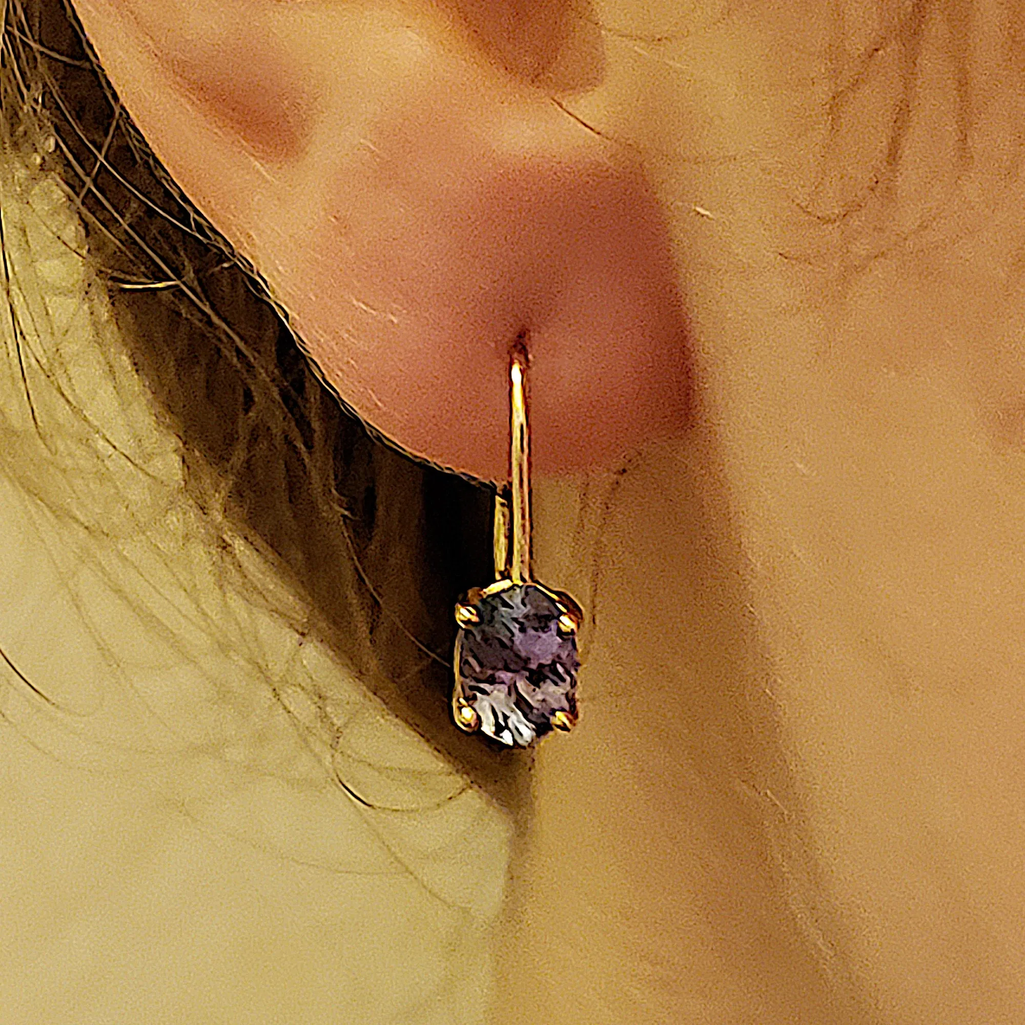 Tanzanite Drop Earrings