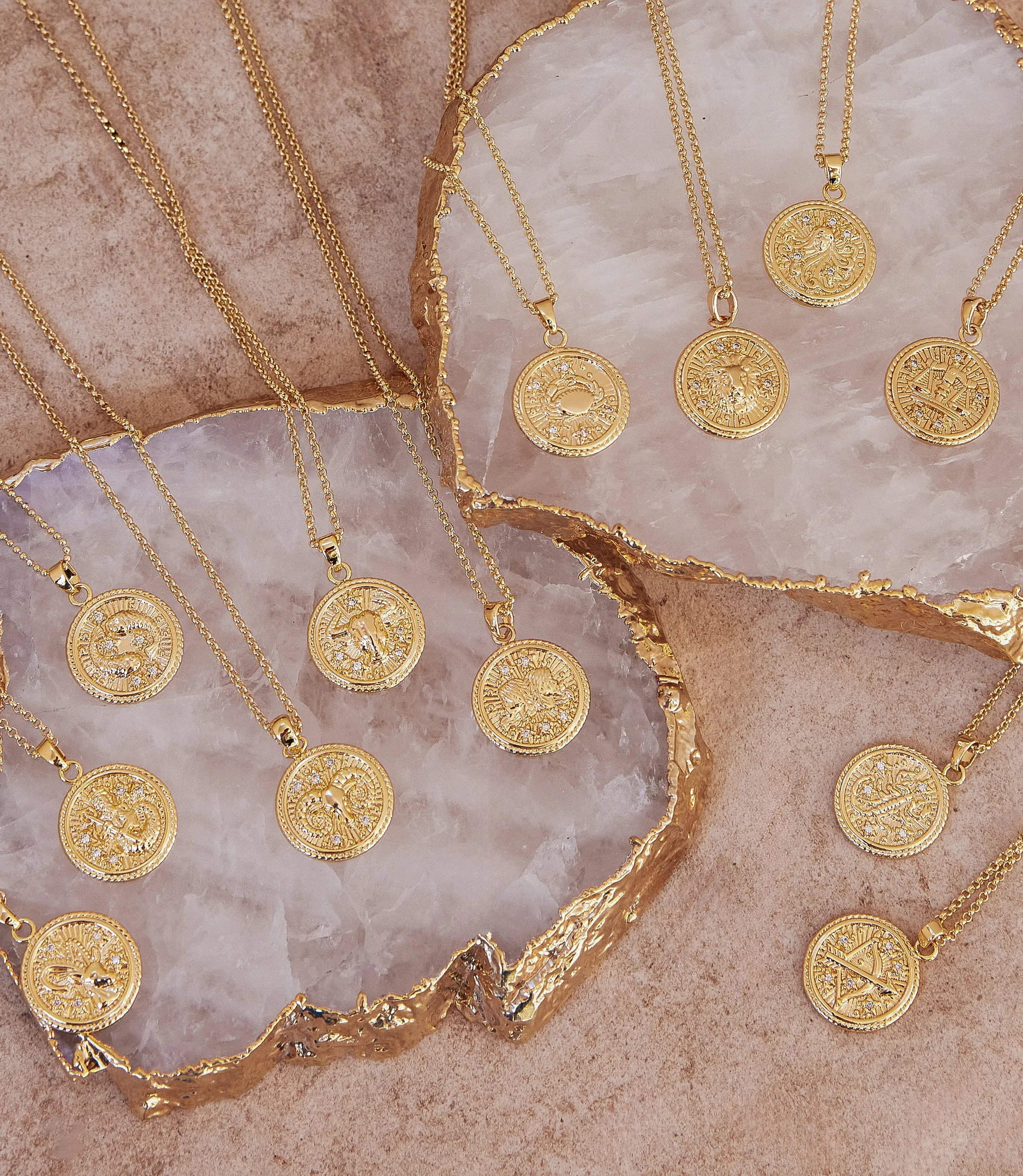 Taurus Coin Necklace