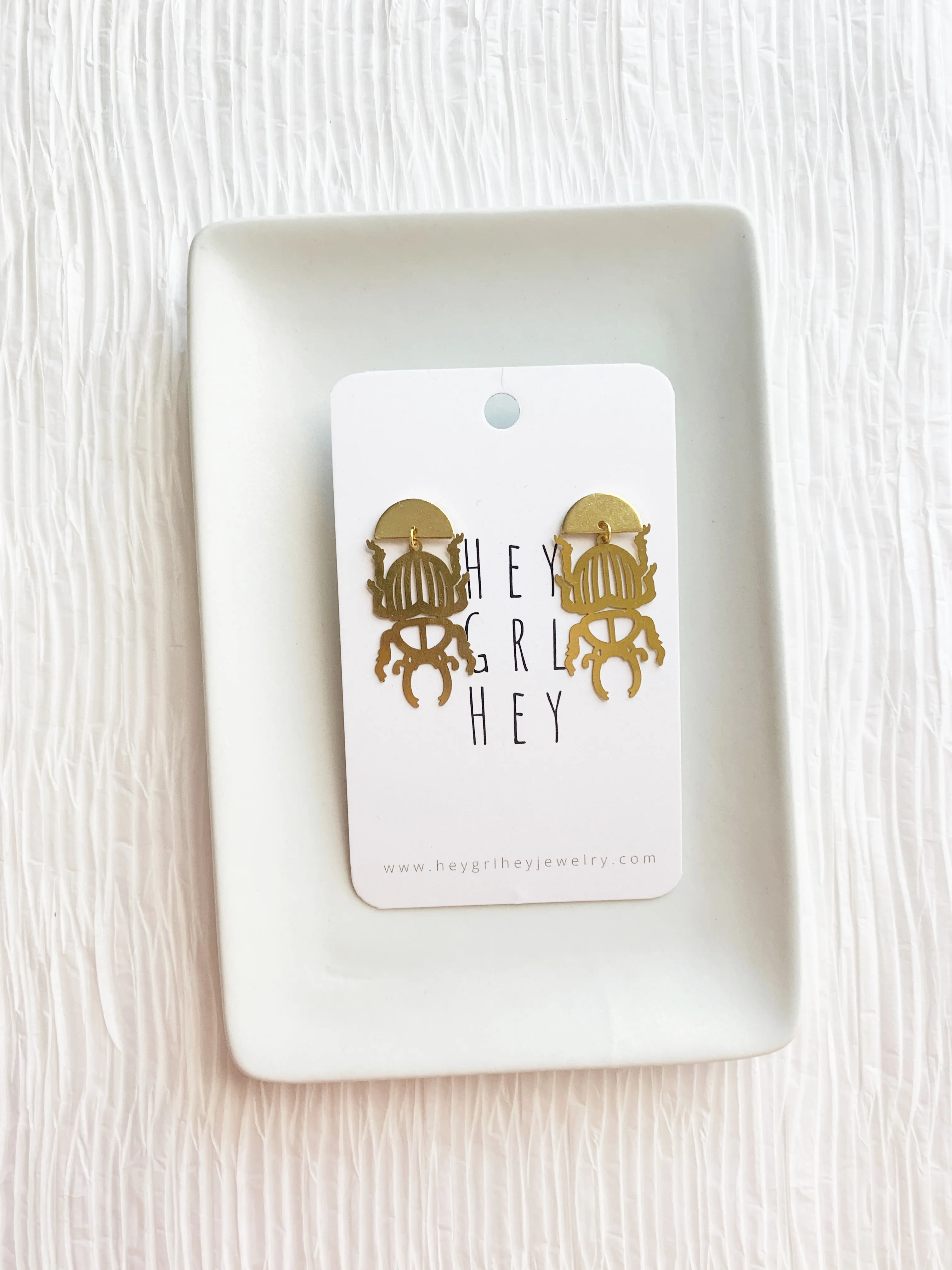 The Beetle Earrings
