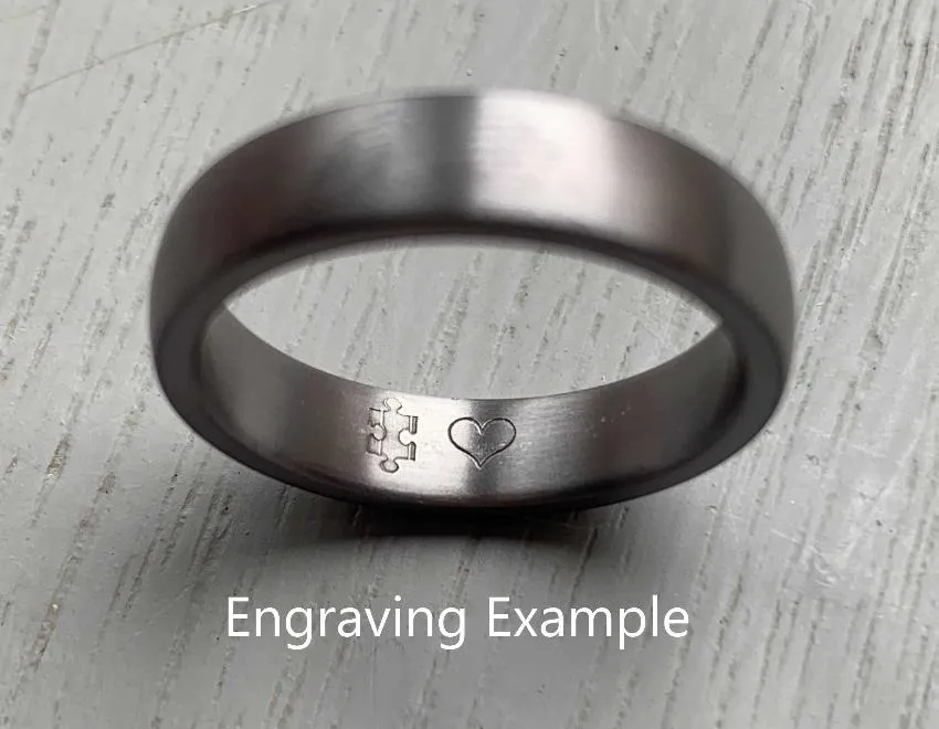 The Empress - Tantalum, 14K Rose Gold and Diamond, Wedding Ring