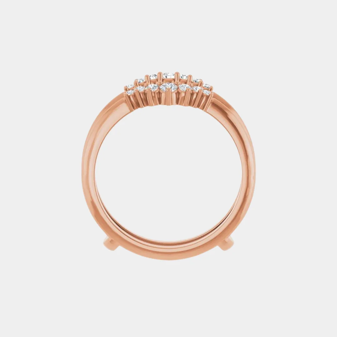 The Gold Lavender | Ring Guard