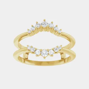 The Gold Lavender | Ring Guard
