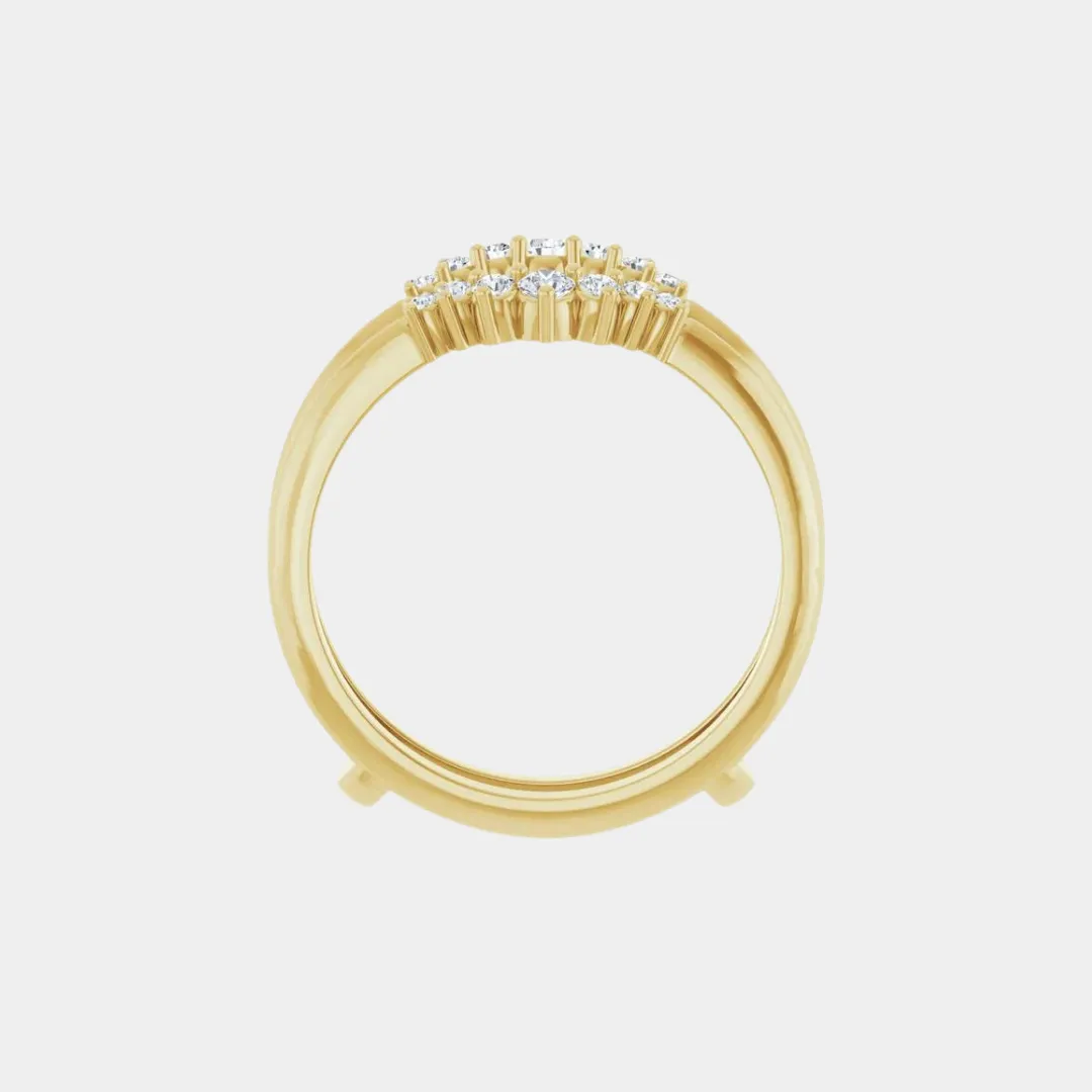 The Gold Lavender | Ring Guard