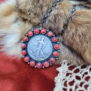 The Liberty Coin Cluster Necklace - Spiny