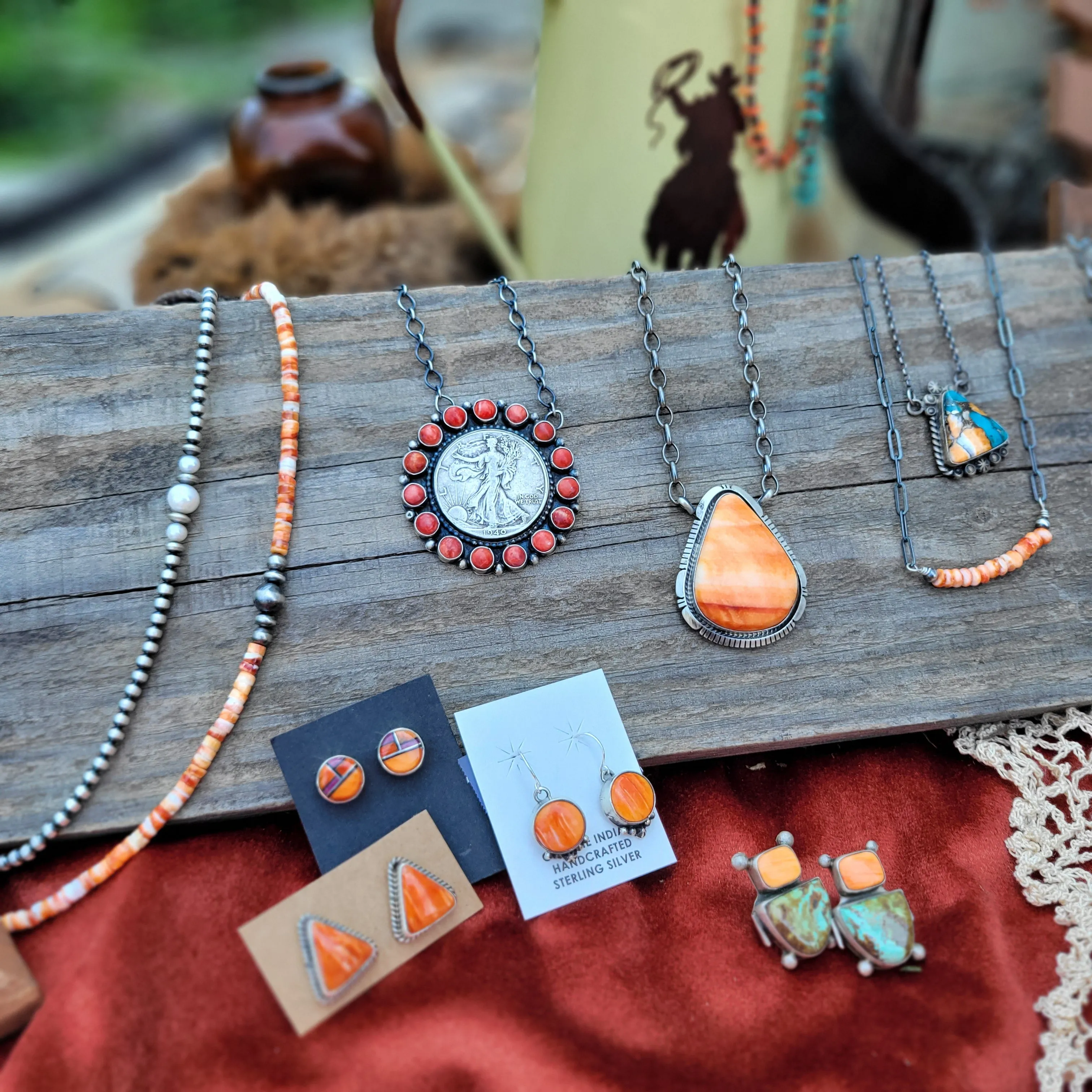 The Liberty Coin Cluster Necklace - Spiny