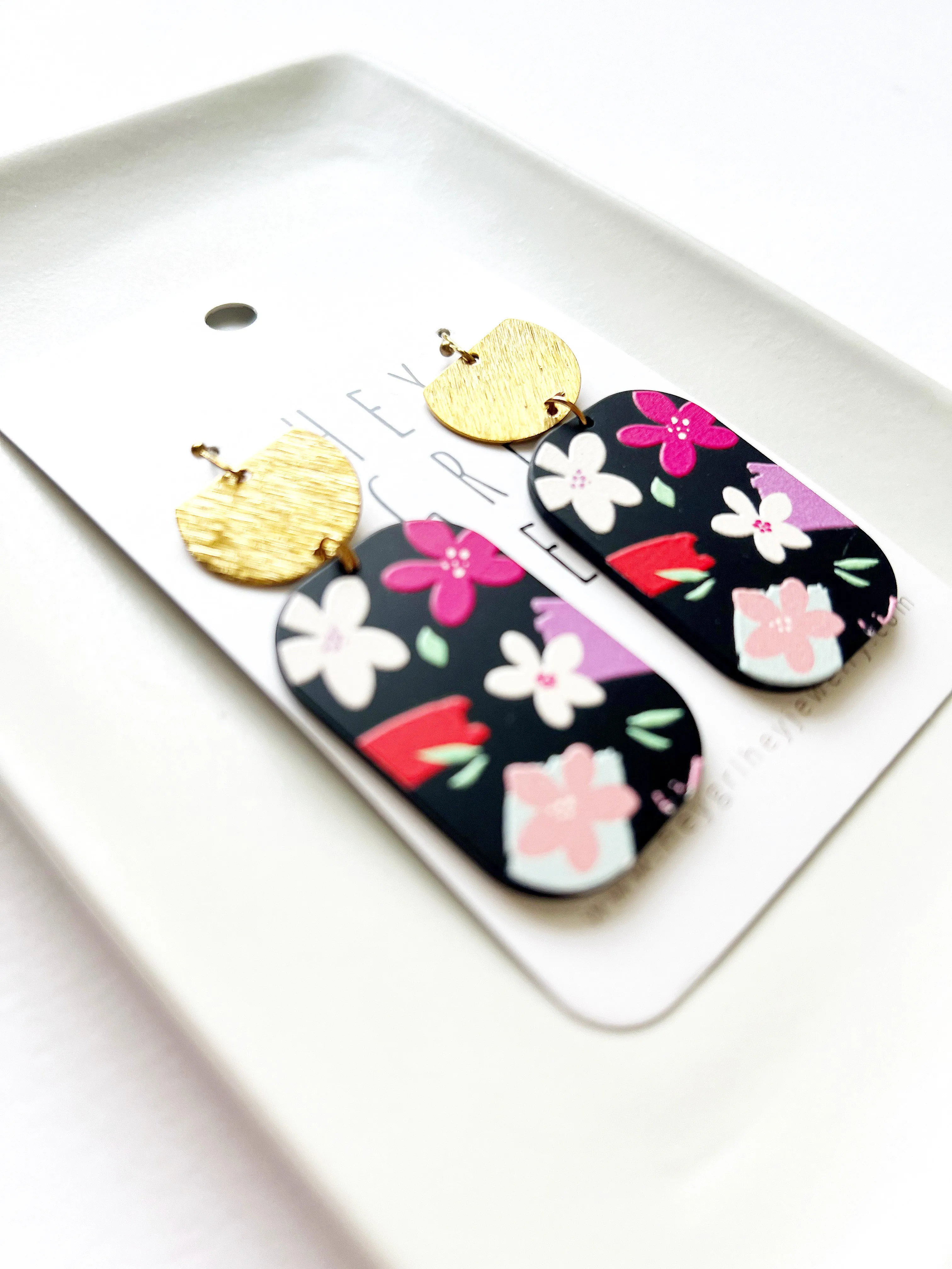 The Mansi Flower Earrings