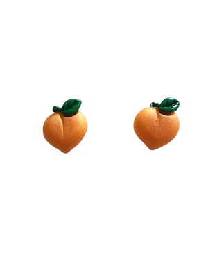 The Peachy Resin Earrings