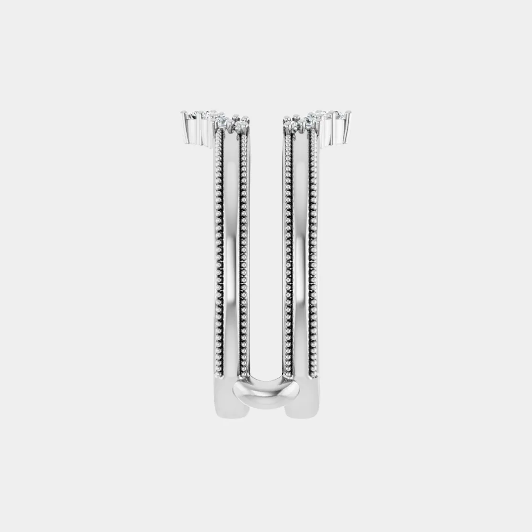 The Platinum Zinnia | Ring Guard