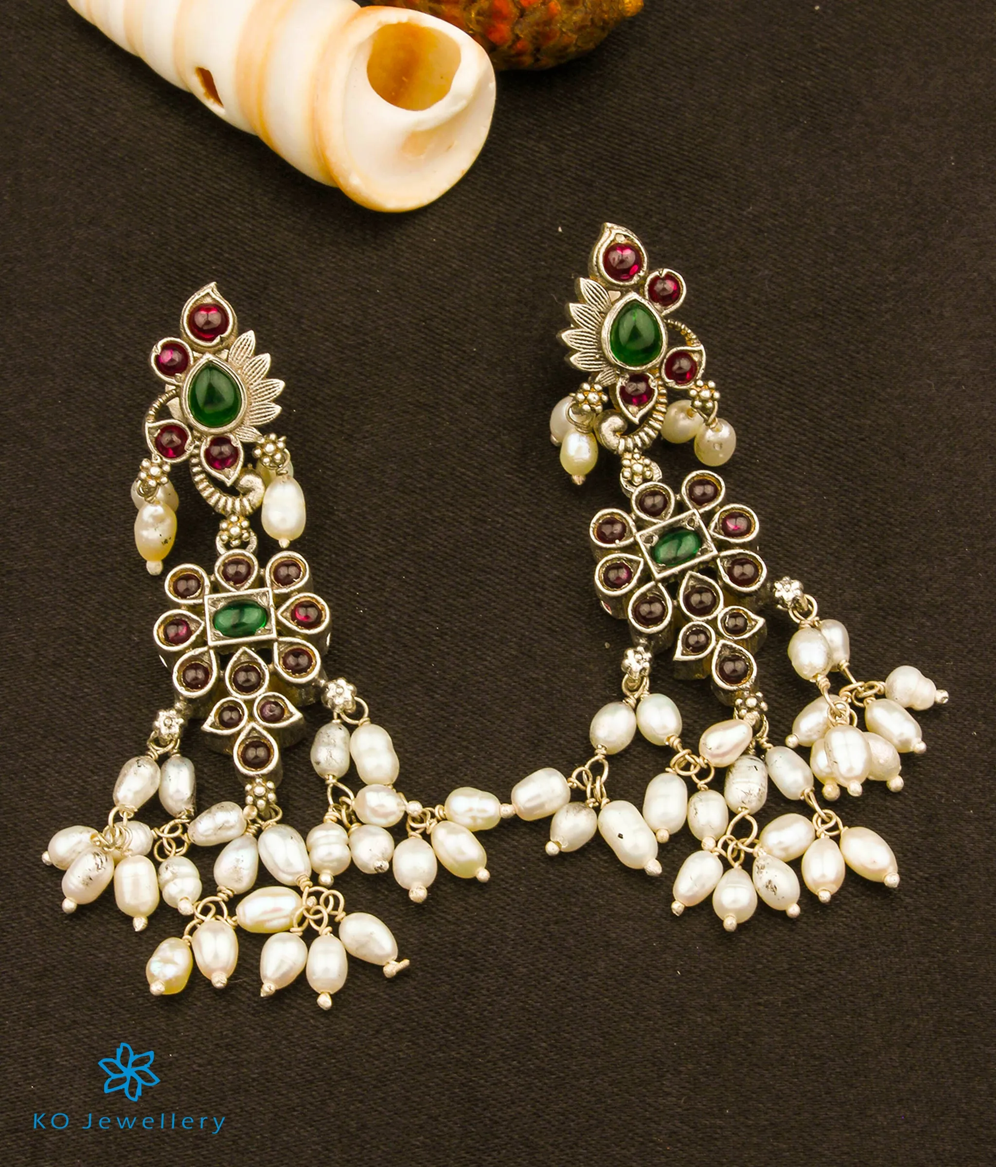 The Pragathi Silver Guttapusalu Necklace Set Of 2