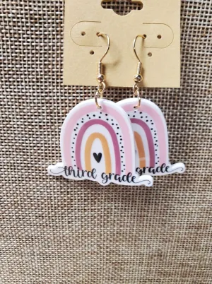 Third Grade Earrings