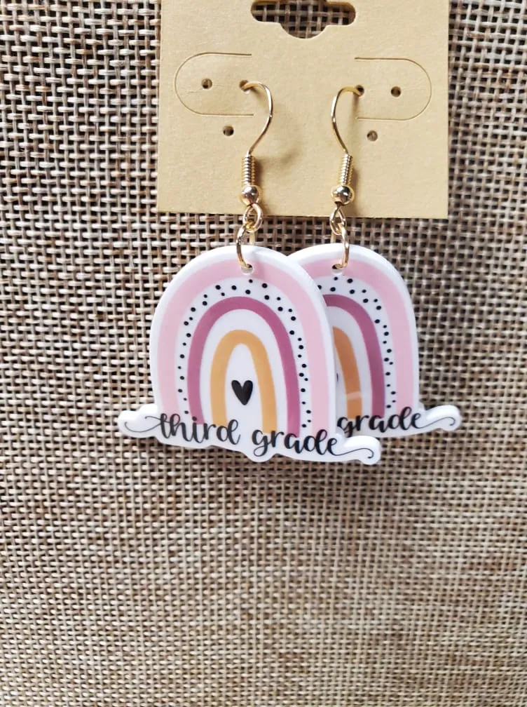 Third Grade Earrings