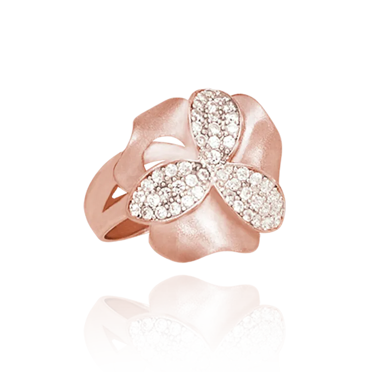 Three Petal Buttercup Ring
