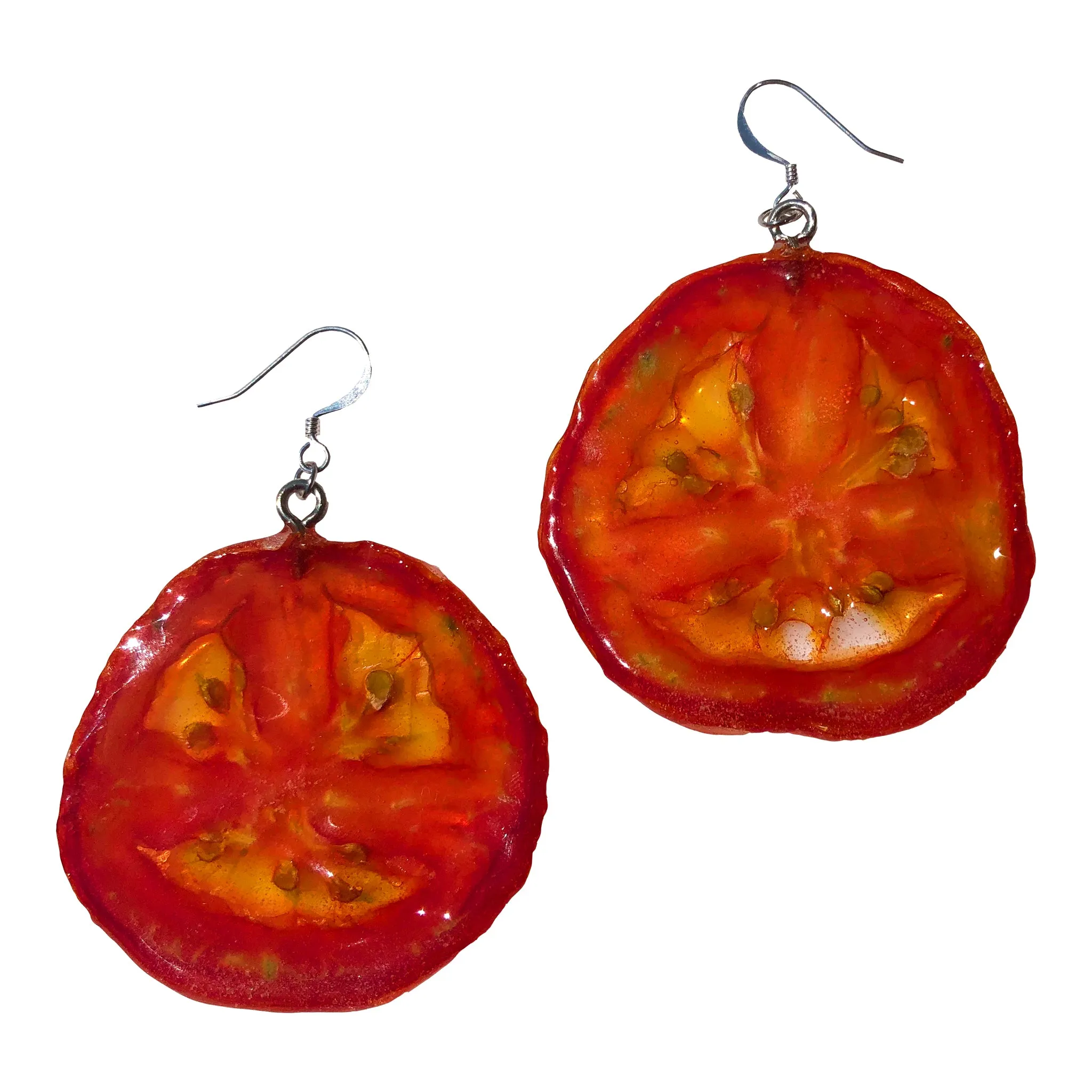 Tomato Earrings