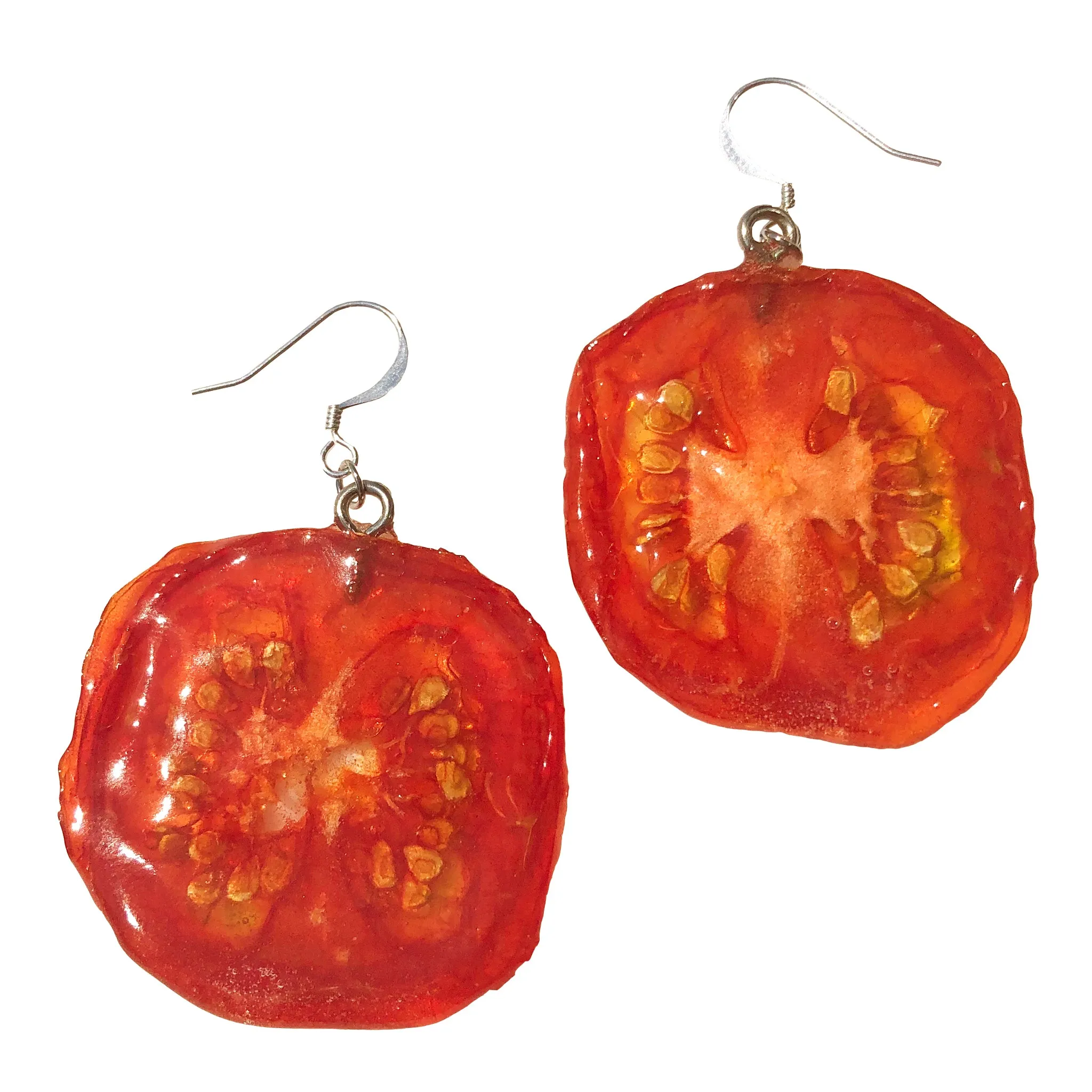 Tomato Earrings