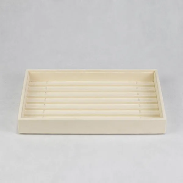 TR0042 Stackable Velvet Jewelry Trays Bracelet Display 8 Slots