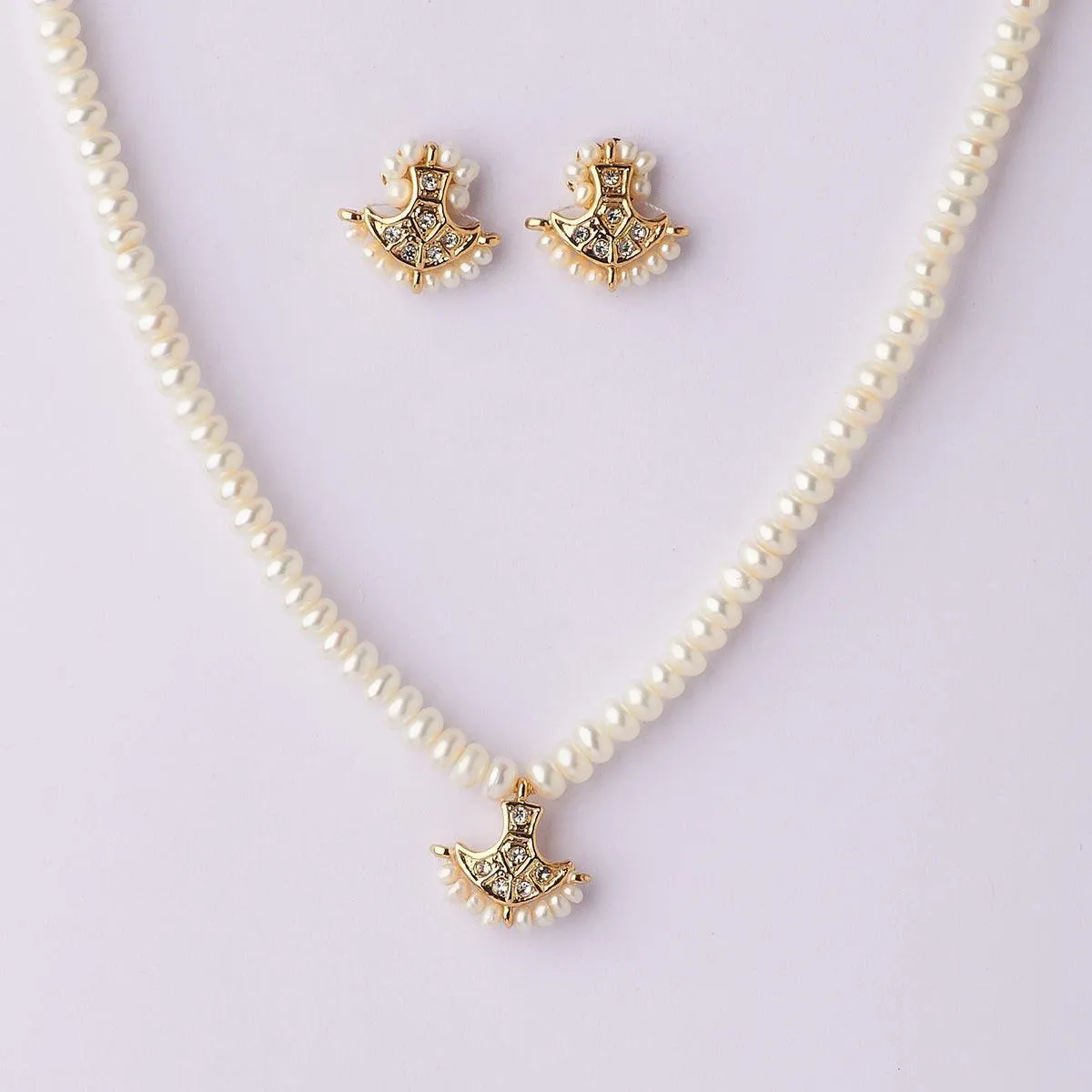 Traditional Pearl Moon Set