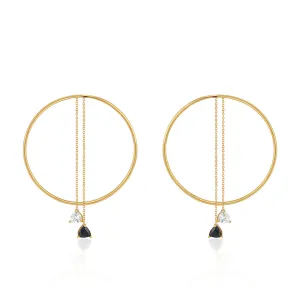 Triangle Drop Earrings