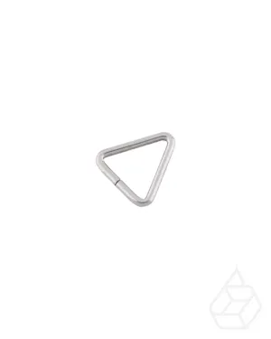 Triangular ring | Silver | inner size 25 mm (2 pieces)
