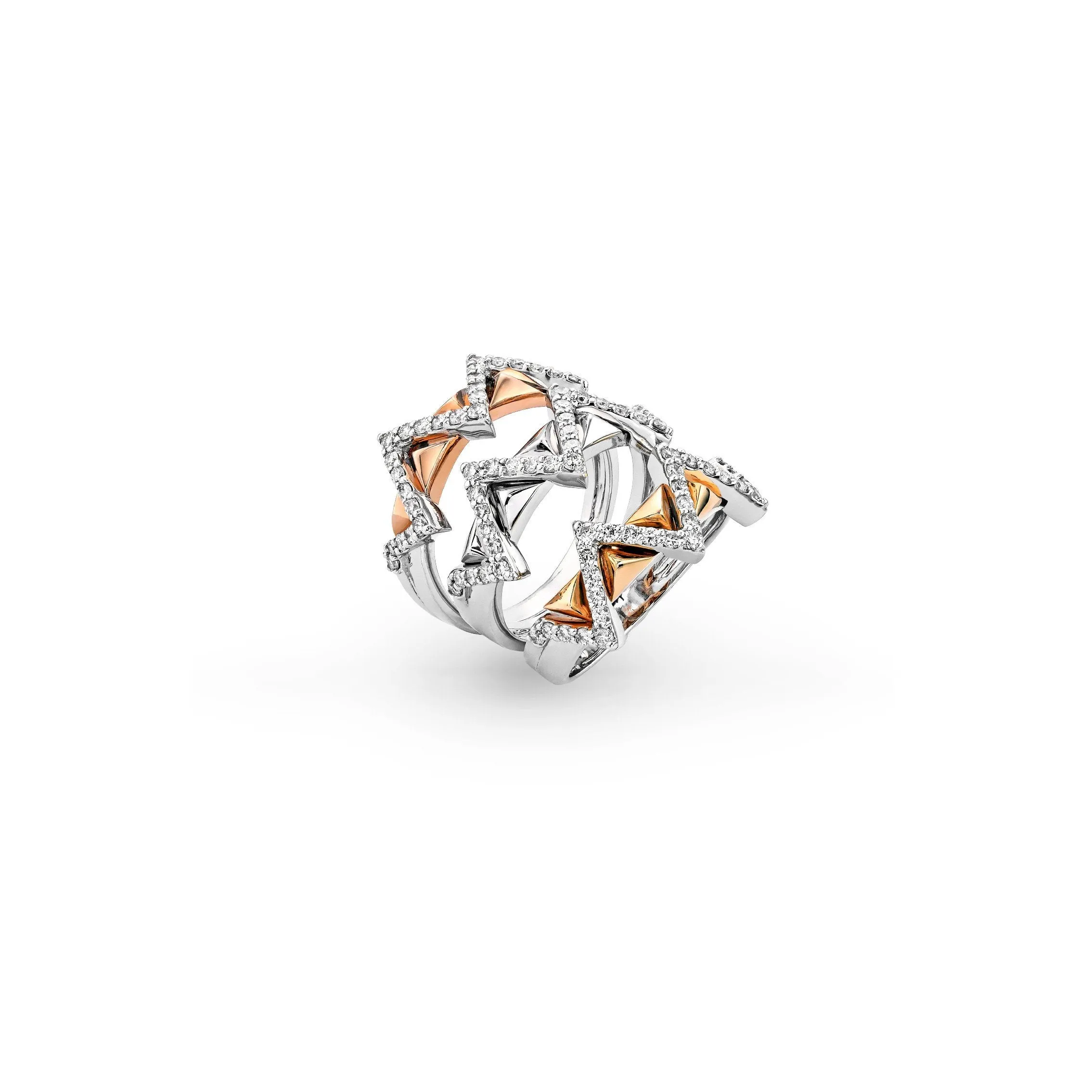 Trio Stackable Diamond Rings