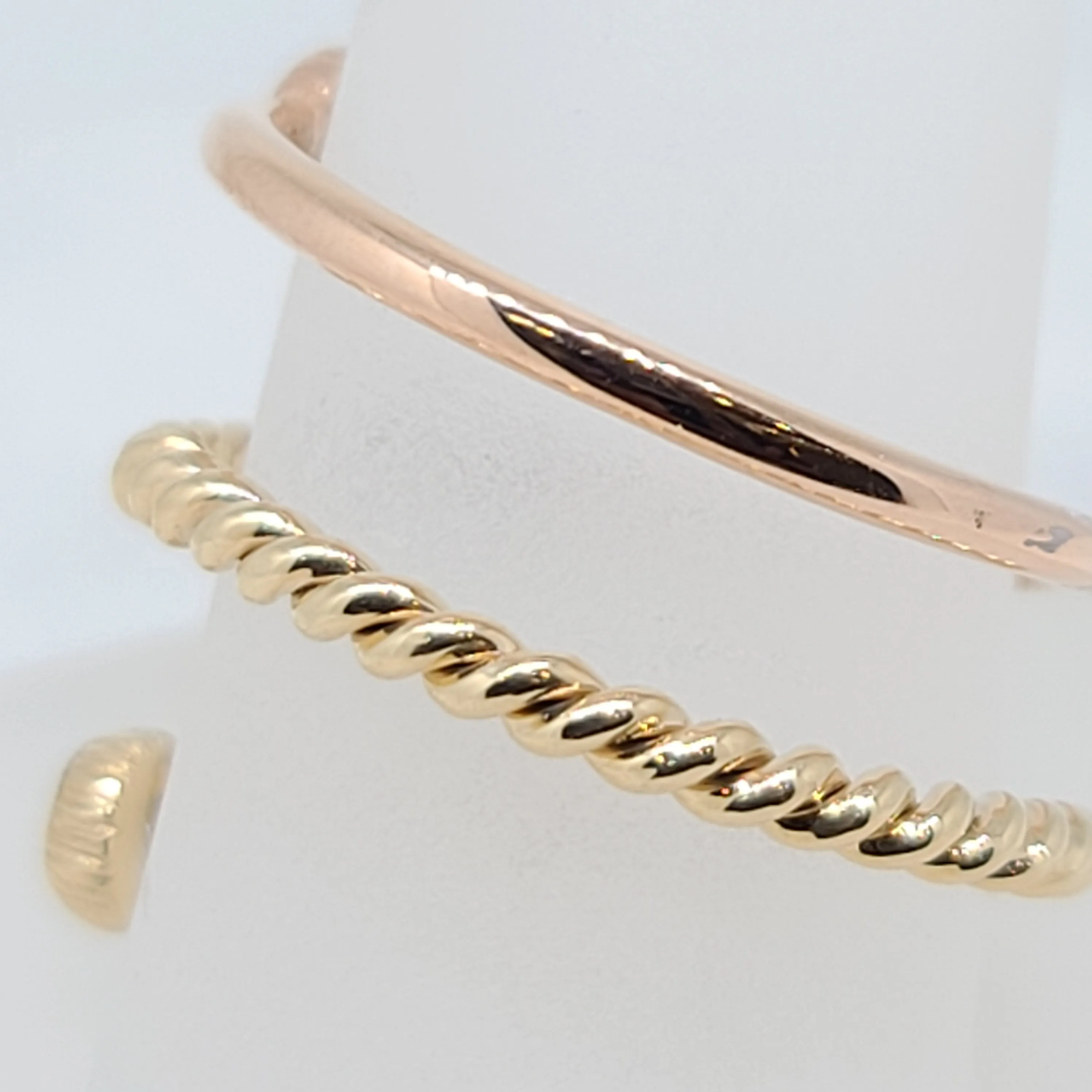 Two-Stone Bypass ring