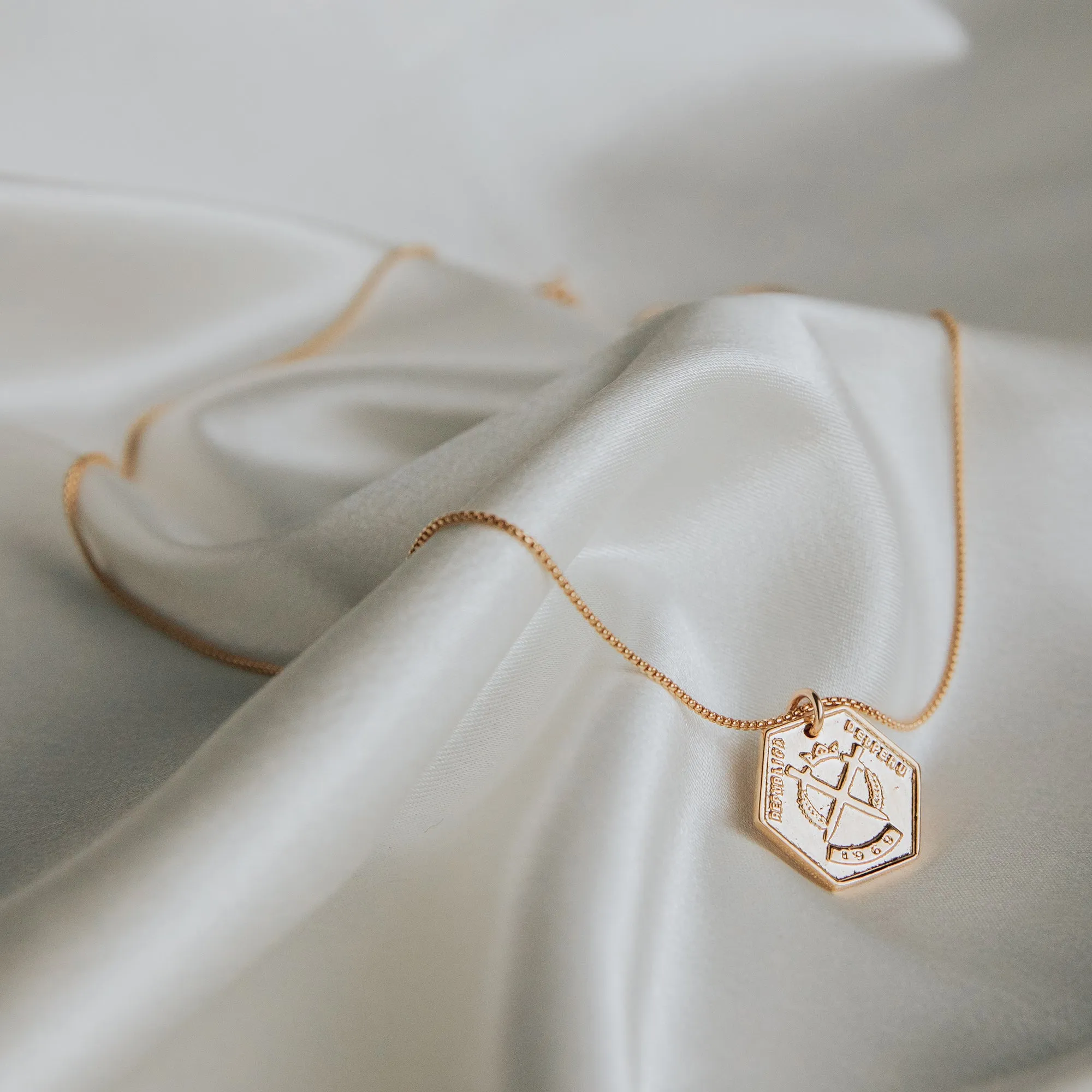 Two Swords Hex Necklace