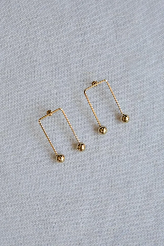 U Shaped Arch Earrings