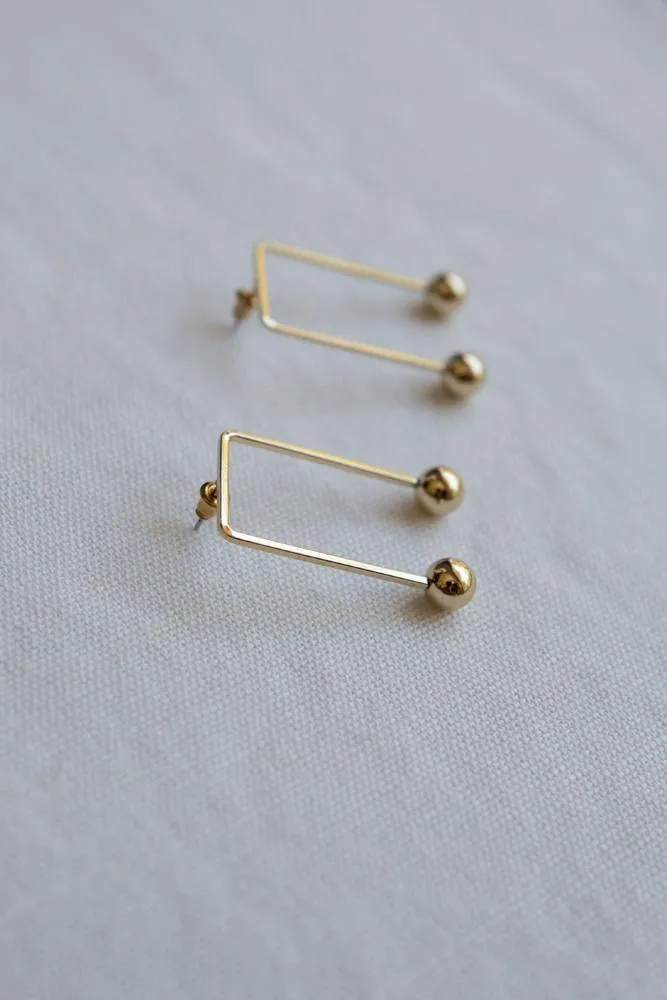 U Shaped Arch Earrings