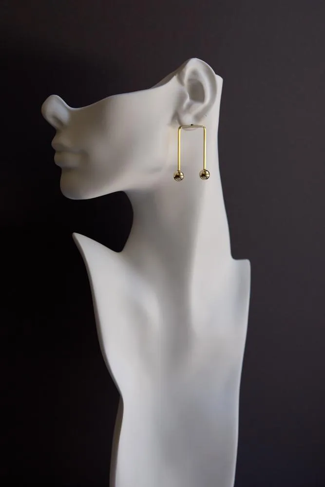 U Shaped Arch Earrings