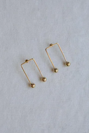 U Shaped Arch Earrings
