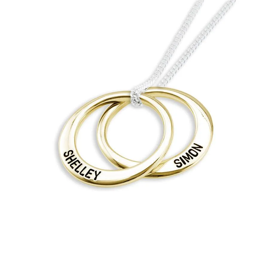 Ubercircles Medium X 2 Rings Gold