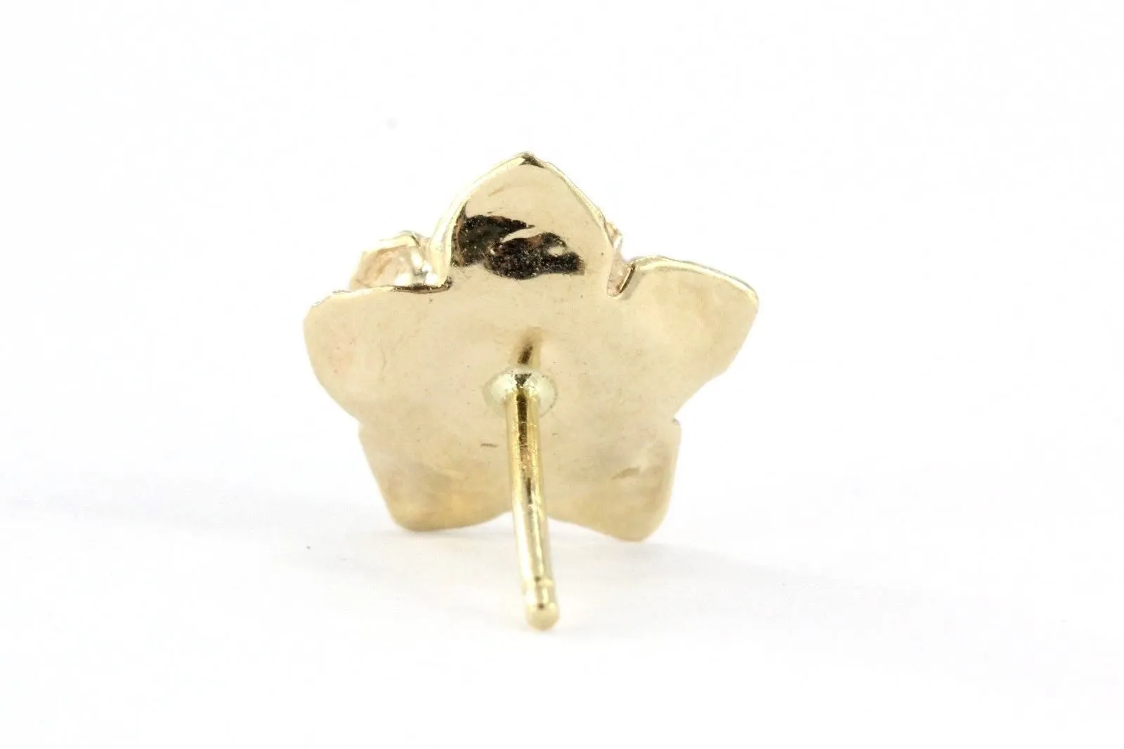Vintage 14K Gold & Pearl Flower Florette Earrings