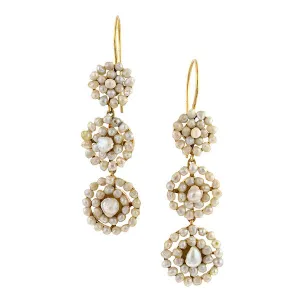 Vintage Pearl Drop Earrings