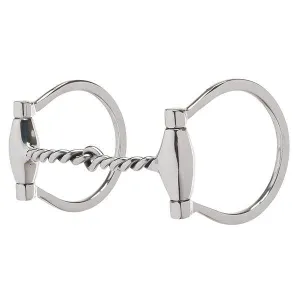 Weaver 5" Sweet Iron Wire Snaffle Mouth Offset Dee Bit