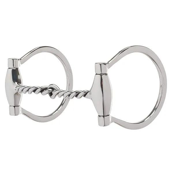 Weaver 5" Sweet Iron Wire Snaffle Mouth Offset Dee Bit