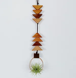 Wooden Air Plant Hanger To the Earth To the Sky