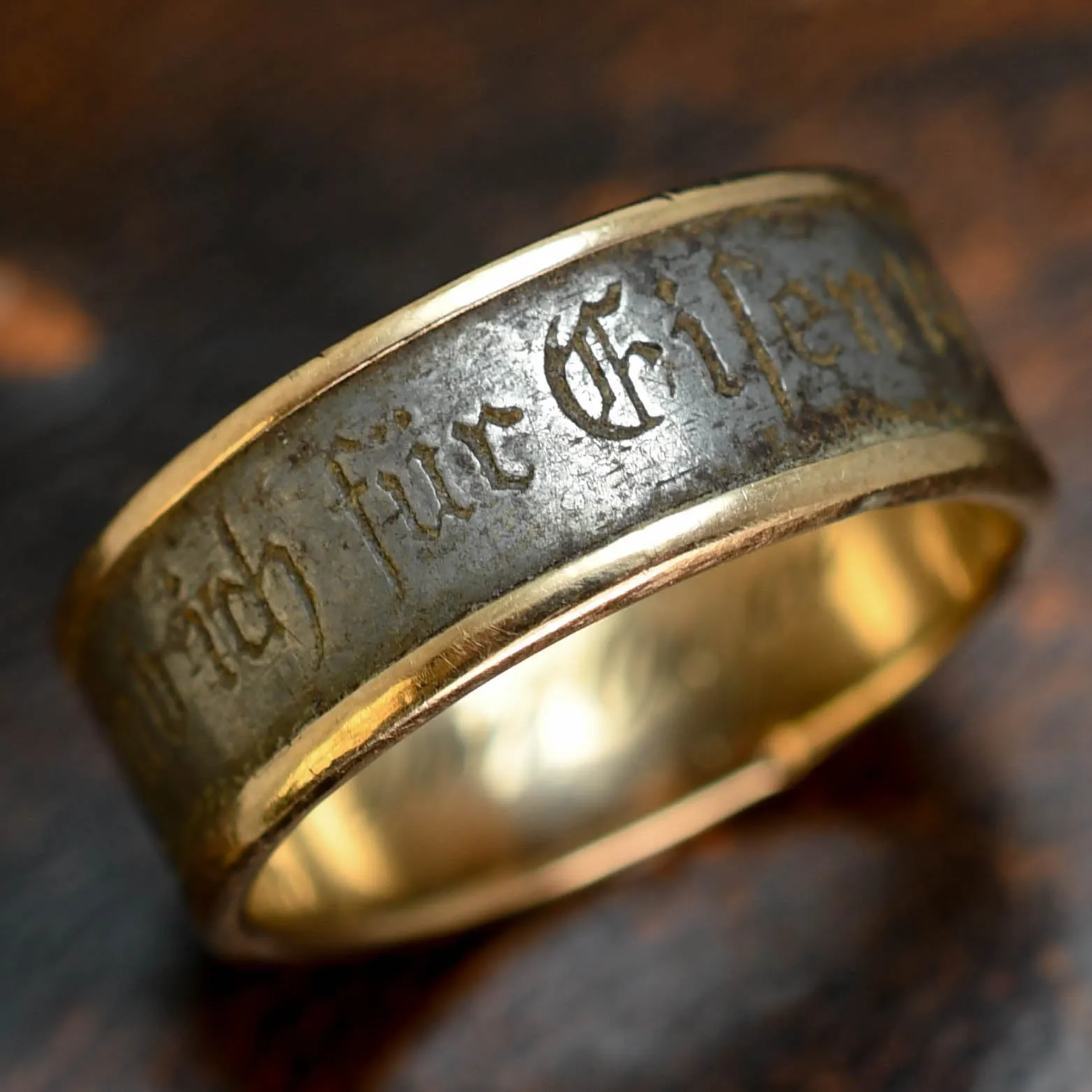 WW1 "I Gave Gold For Iron" Ring