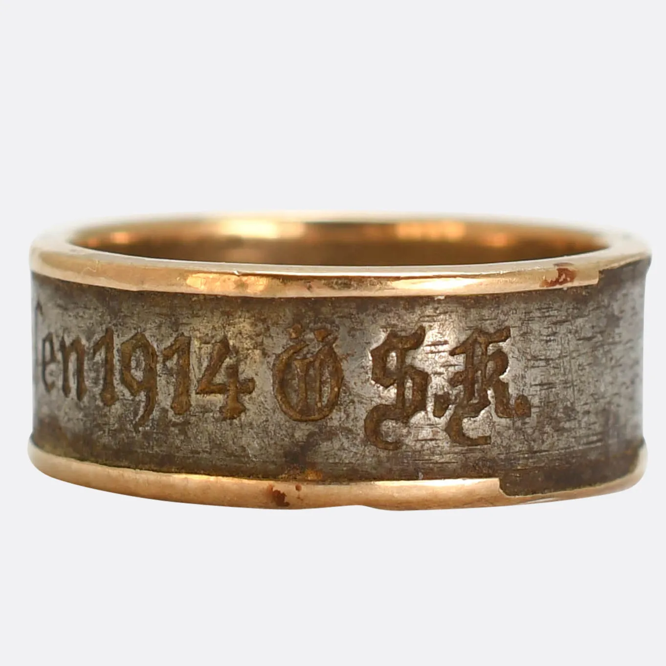 WW1 "I Gave Gold For Iron" Ring