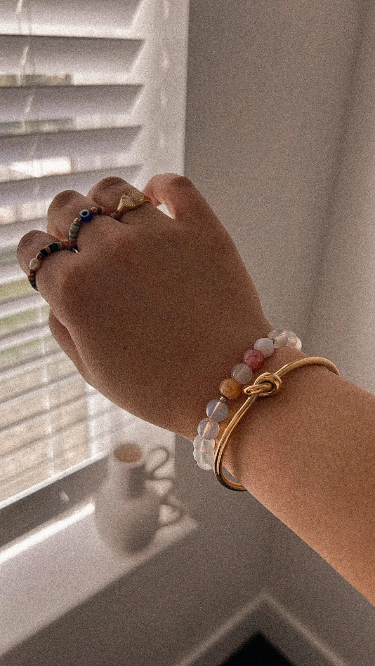 Ximena Knot Bracelet 18K Gold Plated